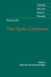Nietzsche: Thus Spoke Zarathustra - Robert Pippin (ISBN: 9780521602617)
