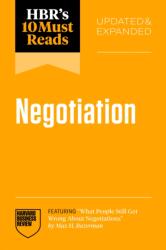 HBR's 10 Must Reads on Negotiation, Updated and Expanded (ISBN: 9798892793780)