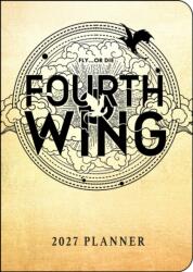 Fourth Wing 2027 Monthly/Weekly 12-Month Planner Calendar (ISBN: 9798881611330)