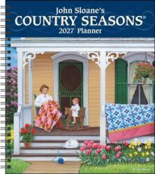 John Sloane's Country Seasons(R) 12-Month 2027 Monthly/Weekly Planner Calendar (ISBN: 9798881610609)