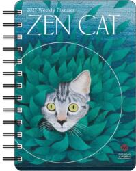 Zen Cat 2027 Weekly Planner Calendar (ISBN: 9798881610111)