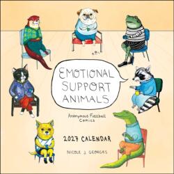 Emotional Support Animals 2027 Wall Calendar (ISBN: 9798881609702)