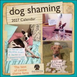 Dog Shaming 2027 Wall Calendar (ISBN: 9798881609498)