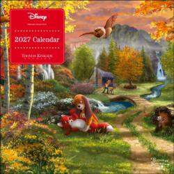 Disney Dreams Collection by Thomas Kinkade Studios 2027 Mini Wall Calendar (ISBN: 9798881609467)