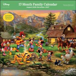 Disney Dreams by Thomas Kinkade Studios 17-Month 2026-2027 Family Wall Calendar (ISBN: 9798881609436)