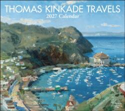 Thomas Kinkade Travels 2027 Deluxe Wall Calendar (ISBN: 9798881609429)