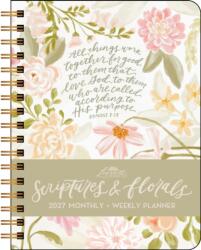 Scriptures and Florals 2027 Weekly/Monthly Planner Calendar (ISBN: 9798881608347)
