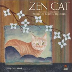 Zen Cat 2027 Wall Calendar (ISBN: 9798881608323)