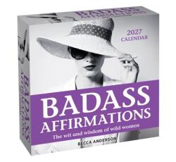 Badass Affirmations 2027 Day-to-Day Calendar (ISBN: 9798881607883)