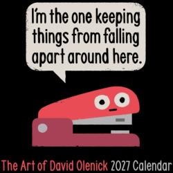 The Art of David Olenick 2027 Wall Calendar (ISBN: 9798881607791)