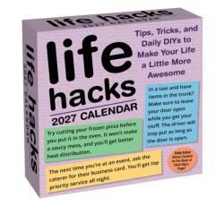 Life Hacks 2027 Day-to-Day Calendar (ISBN: 9798881607708)