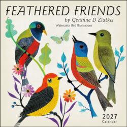 Feathered Friends 2027 Wall Calendar (ISBN: 9798881607173)