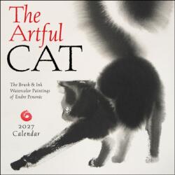 The Artful Cat 2027 Wall Calendar (ISBN: 9798881607043)