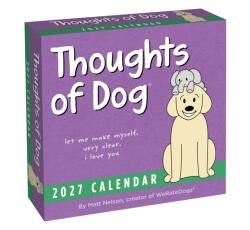 Thoughts of Dog 2027 Day-to-Day Calendar (ISBN: 9798881606862)