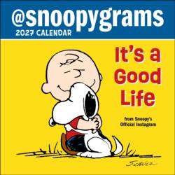 PEANUTS(R): @Snoopygrams 2027 Mini Wall Calendar (ISBN: 9798881606817)