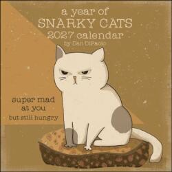 A Year of Snarky Cats 2027 Wall Calendar (ISBN: 9798881606763)