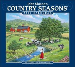 John Sloane's Country Seasons(R) 2027 Deluxe Wall Calendar (ISBN: 9798881606732)