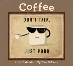 Coffee 2027 Deluxe Wall Calendar (ISBN: 9798881606701)