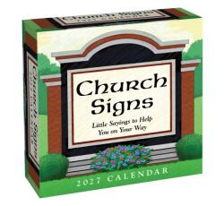 Church Signs 2027 Day-to-Day Calendar (ISBN: 9798881606695)