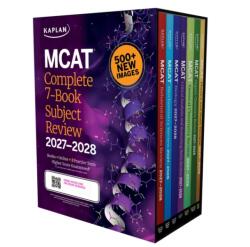 MCAT Complete 7-Book Subject Review 2027-2028 Biggest Update Ever: 500 New Images & All-New CARS Book 3 Practice Tests (ISBN: 9798349701672)