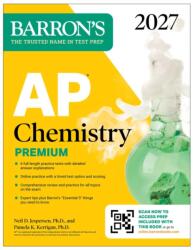 AP Chemistry Premium, 2027: Prep Book with 6 Practice Tests Comprehensive Review Online Practice (ISBN: 9798349701436)