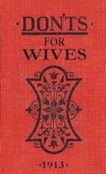 Don'ts for Wives - Blanche Ebbutt (ISBN: 9780713687903)