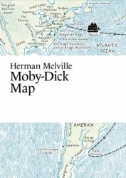 Herman Melville, Moby-Dick Map (ISBN: 9789198945676)