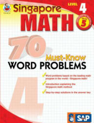 Singapore Math 70 Must-Know Word Problems Level 4, Grade 5 - Frank Schaffer Publications (ISBN: 9780768240146)
