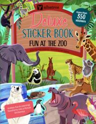 Deluxe Sticker Book: Fun at the Zoo (ISBN: 9788000080581)