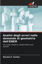 Analisi degli errori nelle domande di geometria dell'ENEM (ISBN: 9786209201493)