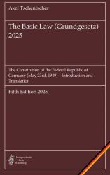 The Basic Law (Grundgesetz) 2025 (ISBN: 9783695193653)