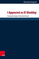 Am apărut ca El Shadday (ISBN: 9783525502273)