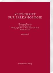 Zeitschrift für Balkanologie 60 2 (ISBN: 9783447184038)