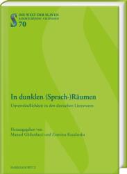 In dunklen (Sprach-)Räumen (ISBN: 9783447123839)