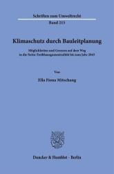 Protecția climei prin planificarea urbanistică (ISBN: 9783428195114)