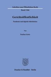 Gerichtsöffentlichkeit (ISBN: 9783428194322)