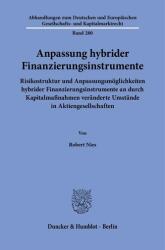 Anpassung hybrider Finanzierungsinstrumente (ISBN: 9783428193479)