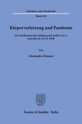 Vătămare corporală și pandemie (ISBN: 9783428193271)