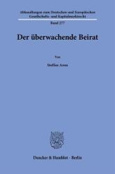 Der überwachende Beirat (ISBN: 9783428192939)