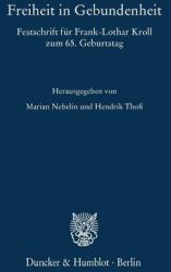 Libertate în înlănțuire (ISBN: 9783428189038)