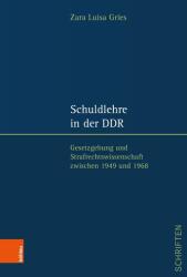 Doctrina vinovăției în RDG (ISBN: 9783412534141)