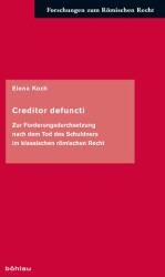 Creditor defuncti (ISBN: 9783412533533)