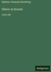 Dikter af Alceste (ISBN: 9783388044156)