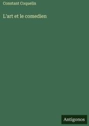 L'art et le comedien (ISBN: 9783388030975)