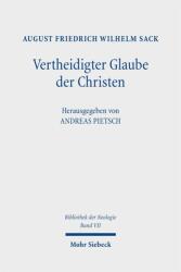 Vertheidigter Glaube der Christen (ISBN: 9783162003317)