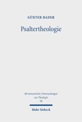 Teologia Psalterului (ISBN: 9783162000125)