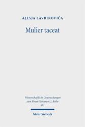 Mulier taceat (ISBN: 9783162000095)