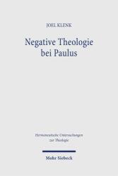 Teologia negativă la Pavel (ISBN: 9783161647673)