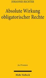 Efectul absolut al drepturilor obligatorii (ISBN: 9783161646751)