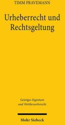 Drepturile de autor și aplicabilitatea lor (ISBN: 9783161646355)